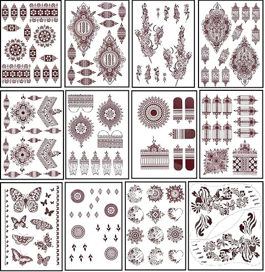 Most Viral Mehndi Waterproof Sticker