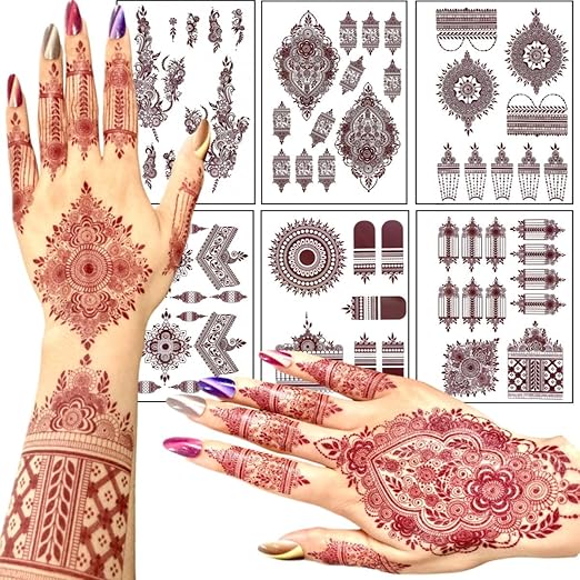 Most Viral Mehndi Waterproof Sticker