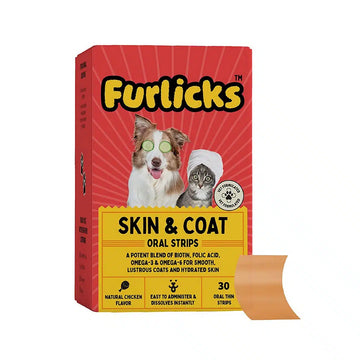 Furlicks Skin & Coat Oral Supplement for Dogs & Cats ( pack of 20 )