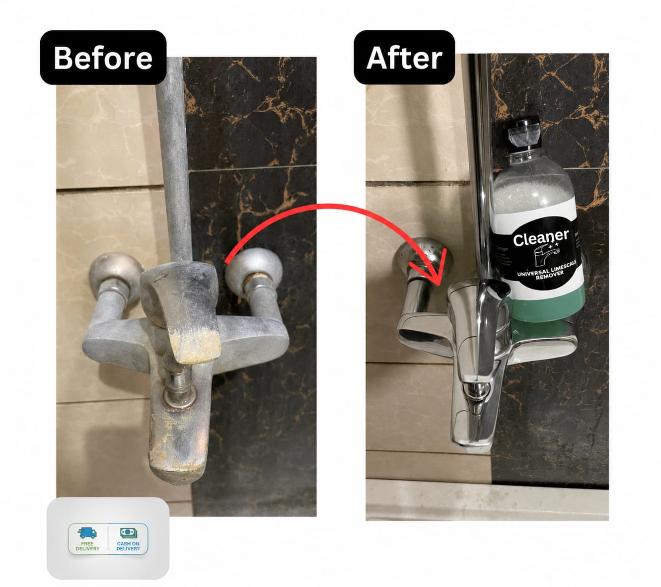 LimeScale Remover Metal Cleaner